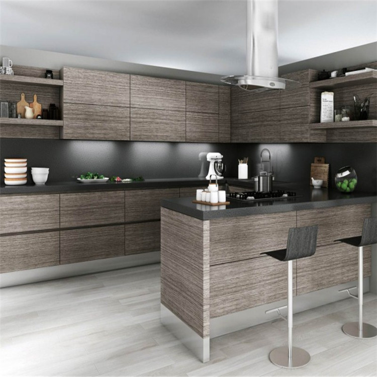 Fashion Kitchen Cabinet High Gloss Kitchen Cabinet Kitchen