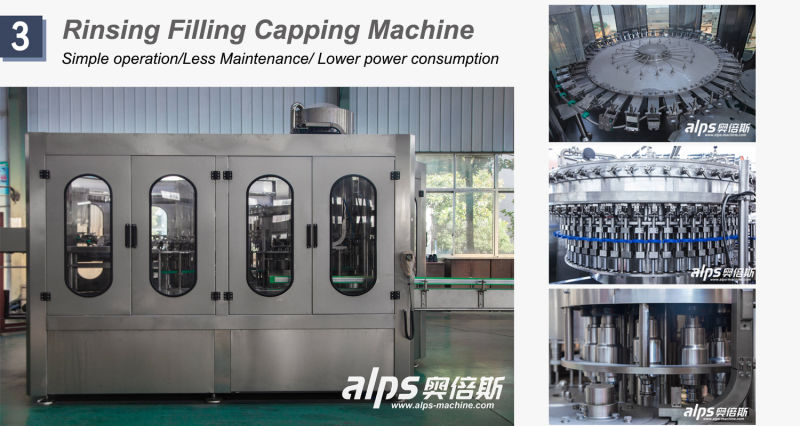Full Automatic Carbonated Drink Filling Machine for Soft Drinks