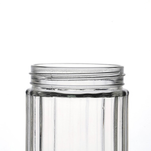 Empty Glass Jars Wholesale High Quality Storage Clear Caviar Customize Food Glass Jar
