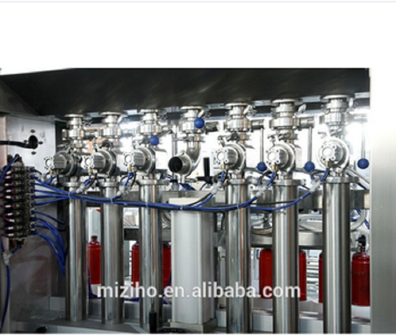 Mzh-F Automatic Glass Bottle Fruit Juice Filling Machine