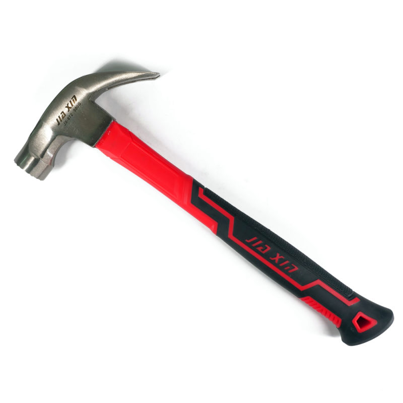 British Type Claw Hammer with Fiber Glass Handle