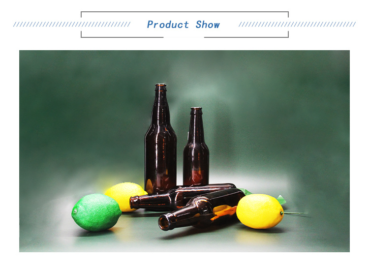 Wholesale Glass Bottles 330ml 500ml Empty Beer Glass Bottle