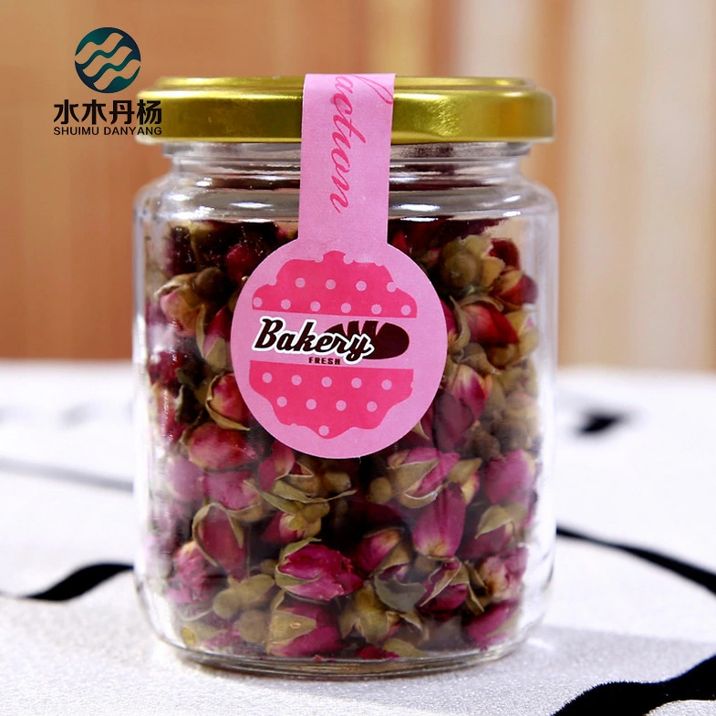 500g Round Food Storage Glass Jar with Tinplate Lid Wholesale