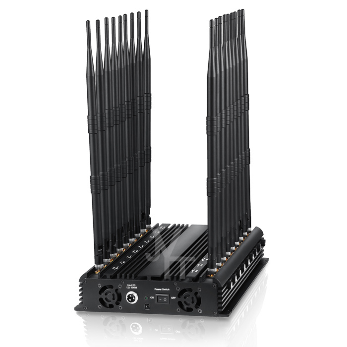 Unique Design Powerfull 18 Bands All-in-One 5g Cell Phone Jammer Blocking All Frequencies