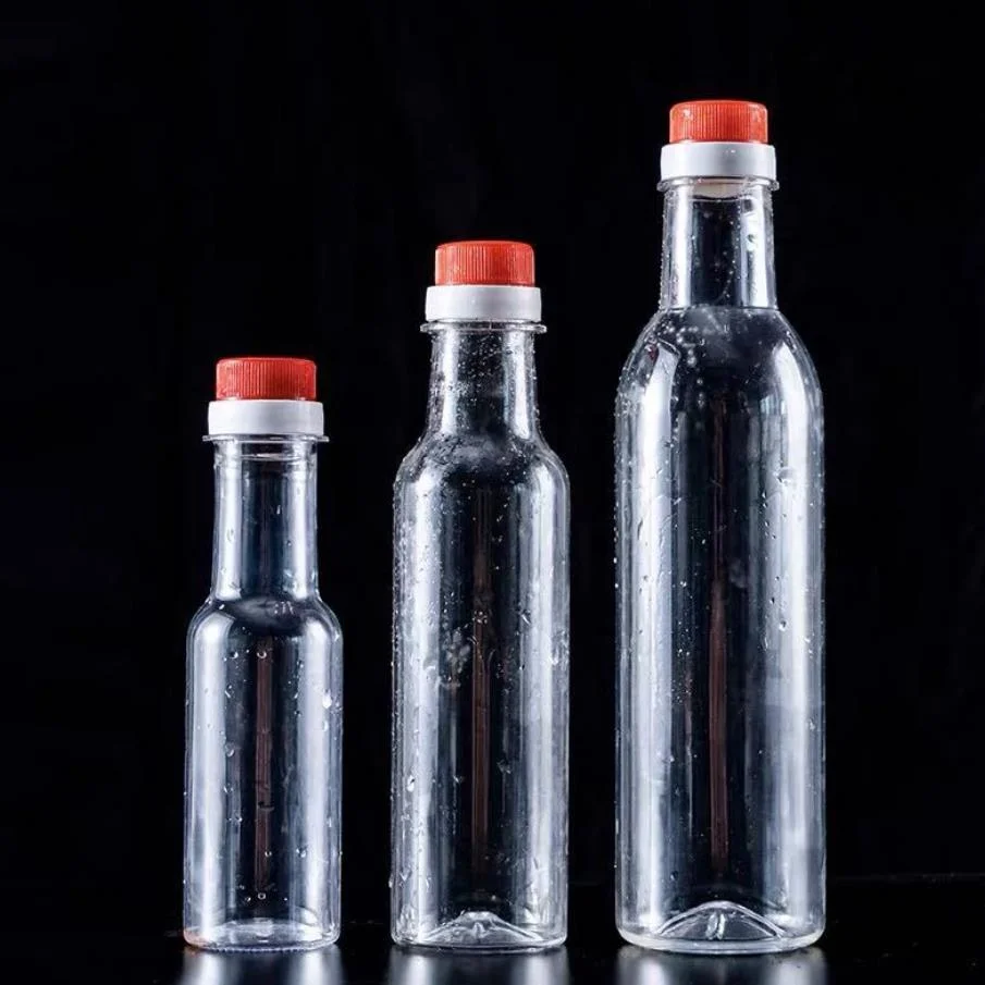 Wholesale 125 Ml 250ml 500ml 750ml 1000ml Camellia Clear Plastic Bottles Pet Olive Oil Bottle