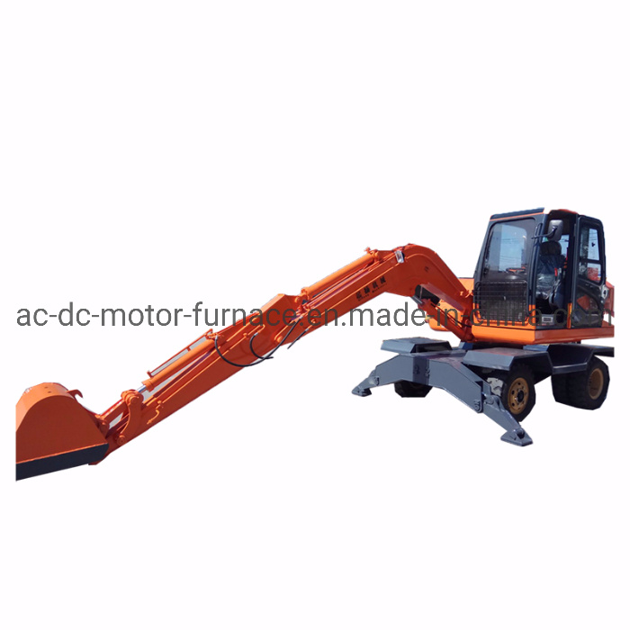 Hydraulic Wood Grapple Timber Grabber for 8 Ton Wheel Wood Grabber