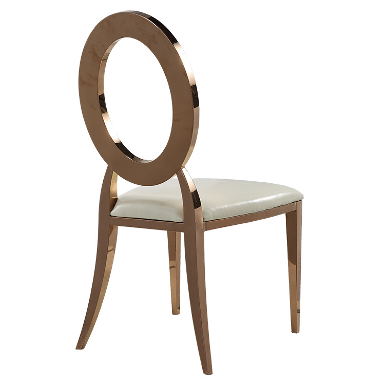 Round Chairs Stainless Steel Chairs Dining Chairs