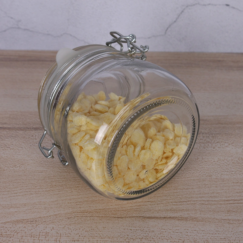 Glass Storage Jars with Lid Glass Food Storage Canister Cookie Jar Airtight Canister