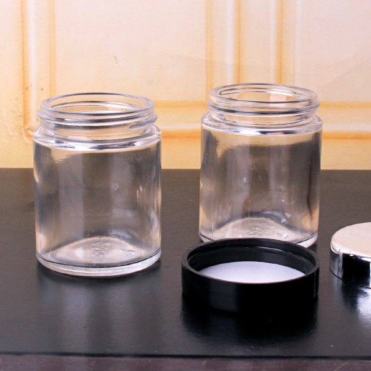 China Factory Supply Glass Jar Glass Storage Jar for Tea Spice Pepper