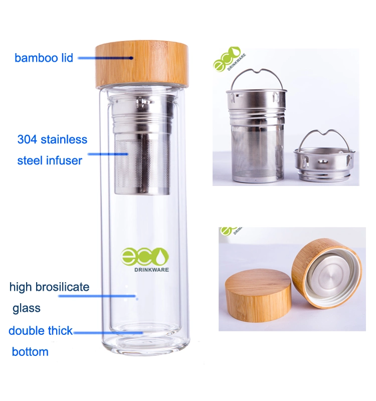 Ga6080 450ml Popular Design Drinking Glass Bottles Glassware Coffee Mug