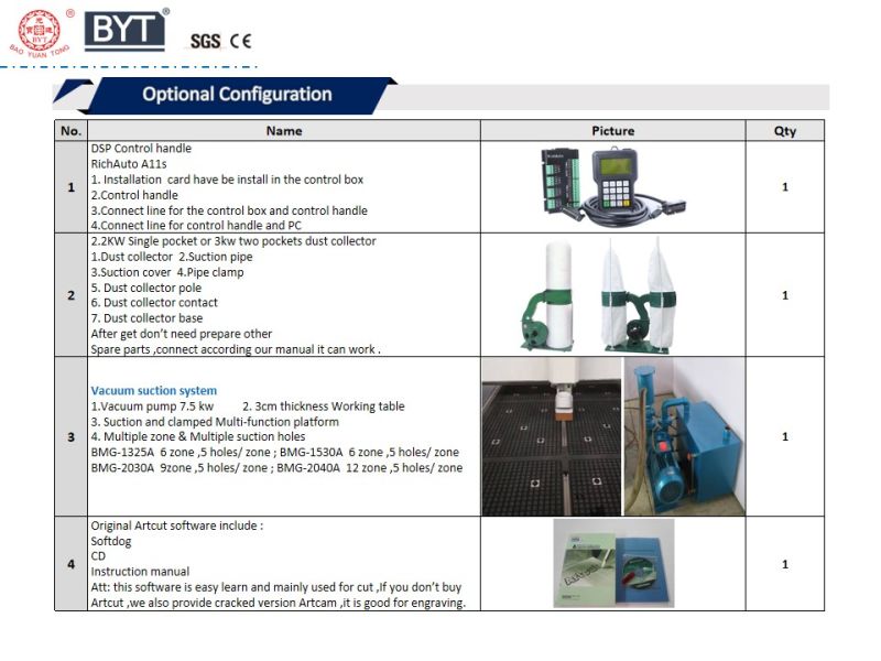 Byt CNC Advertisement Router Machine with CNC Router