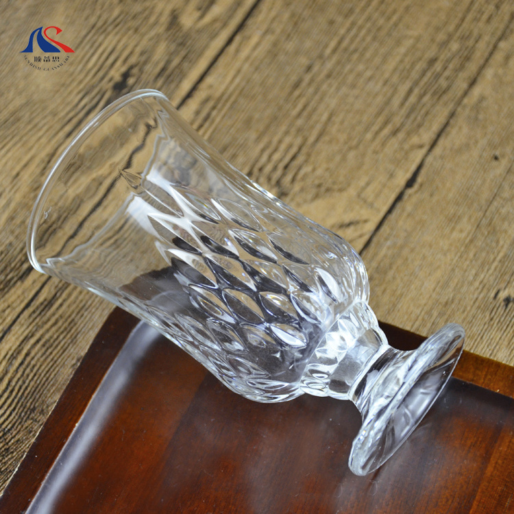 Glassware Drinking Coffee Cup Goblet Glass Cup for Coffee