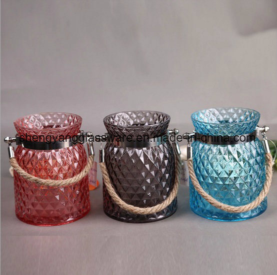 Good Quality Glass Candle Jar Glass Candle Holders for Holiday Decoration