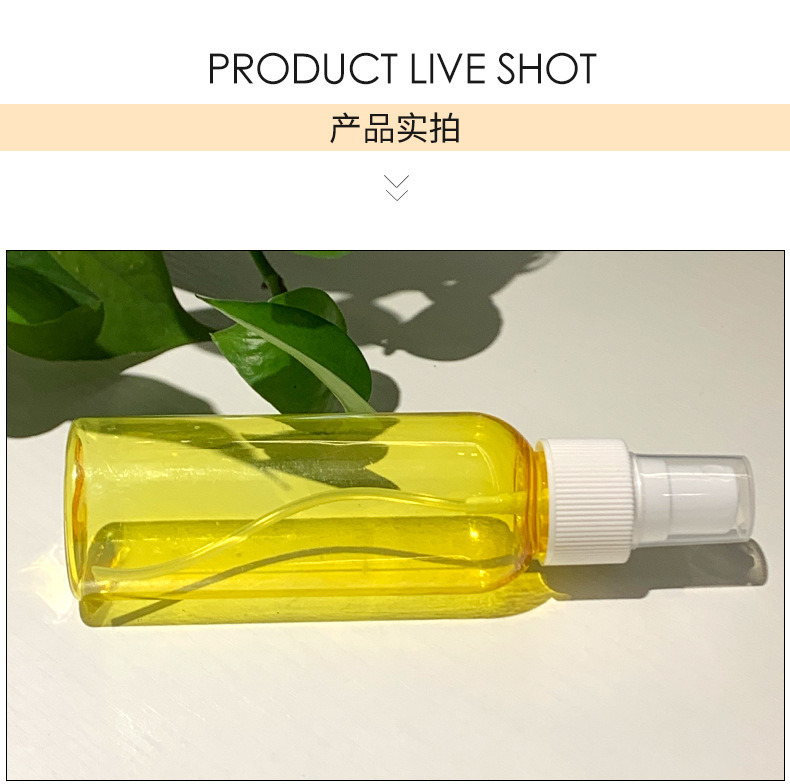 100ml Ml Round Shoulder Disinfection Water Bottle