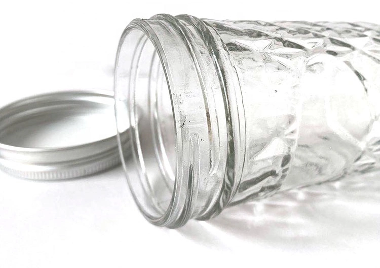 Wholesale Wide Mouth Size Mason Glass Canning Jar with Lids for Jam Jelly