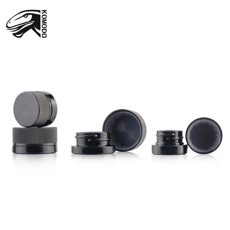 Custom Matte Screw 5ml Jars with Lids Glass Cosmetic Packaging