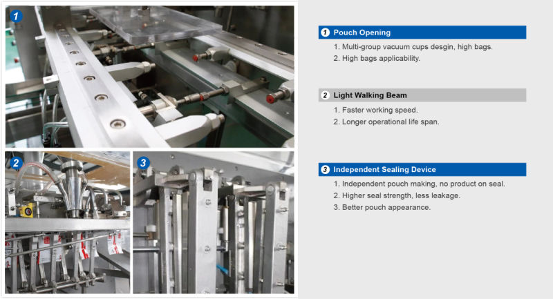 High Accuracy Servo Control Full Automatic Powder Filling Spice Sachet Packing Machine