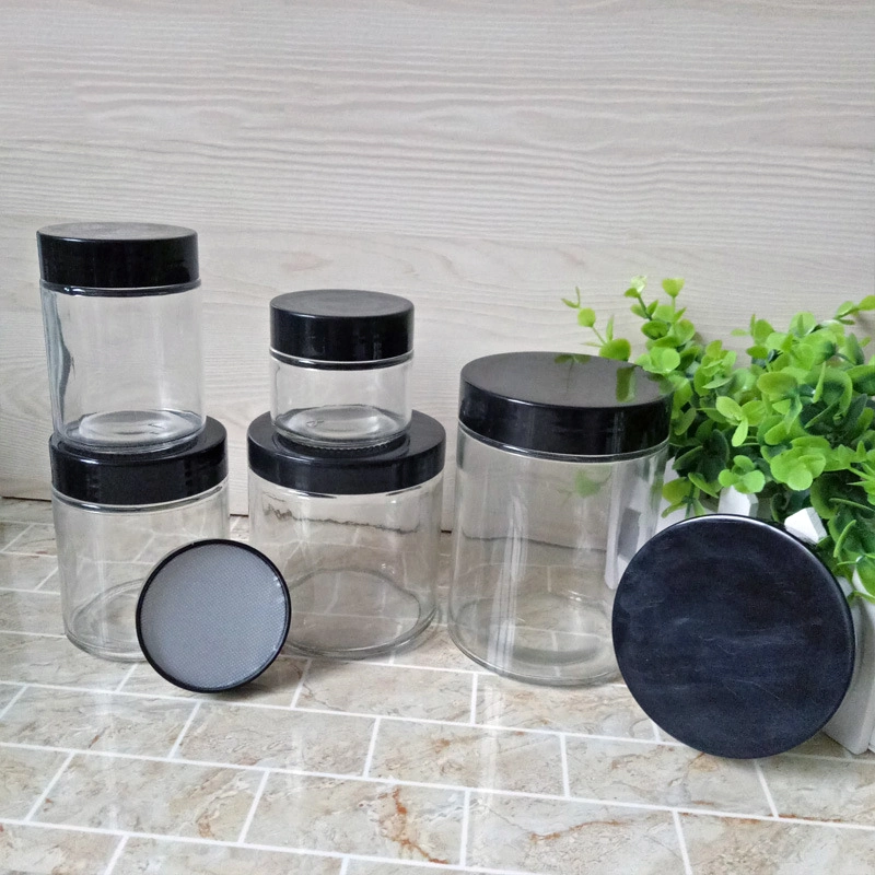 500ml Empty Glass Jar for Honey Lucid Storage Glass Jar