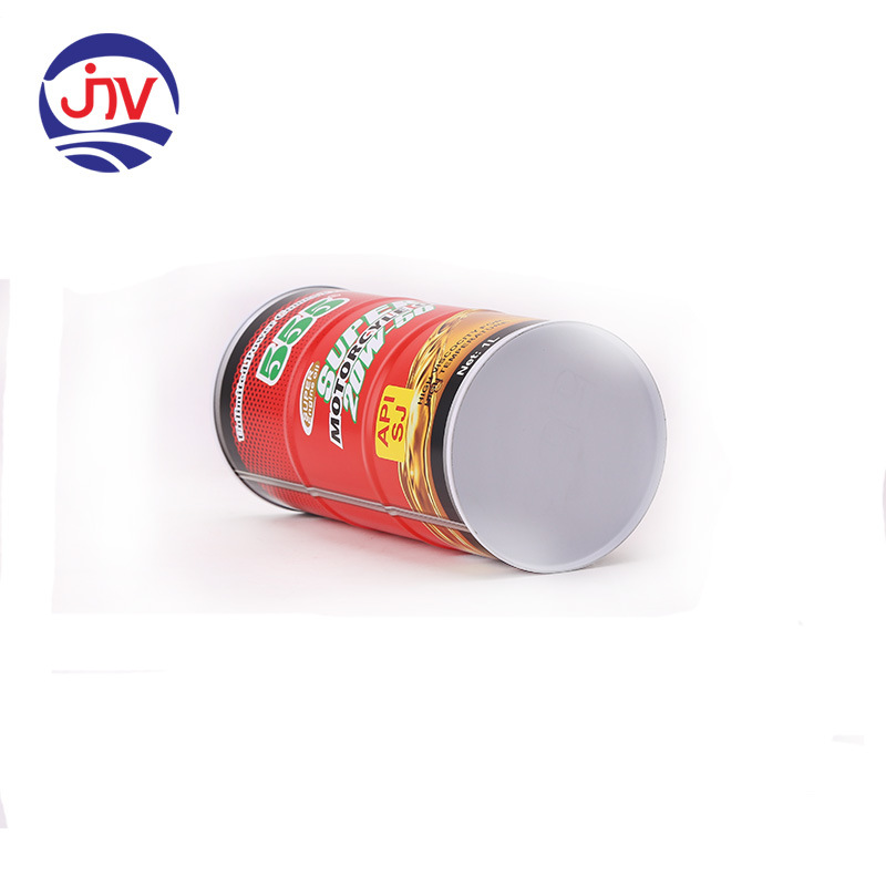 Color Coated Oil Tin Can with Plastic Cover