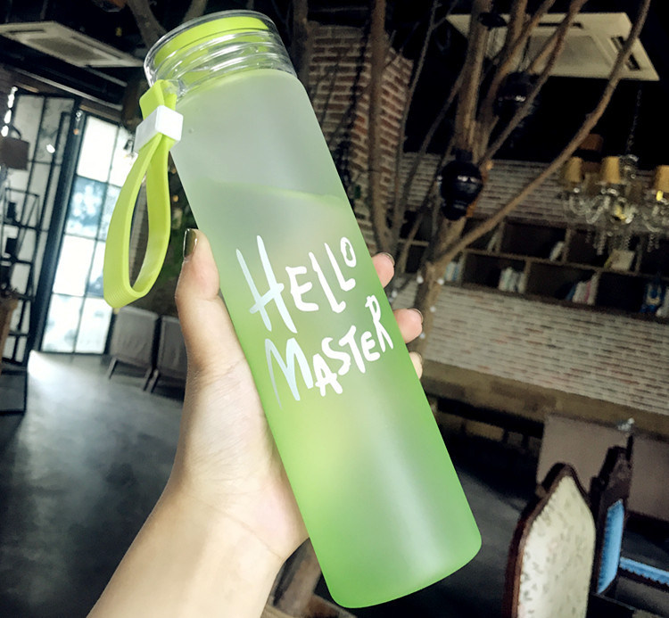 Single Wall Glass Water Bottle Gift Water Bottle Glass Sport Bottle