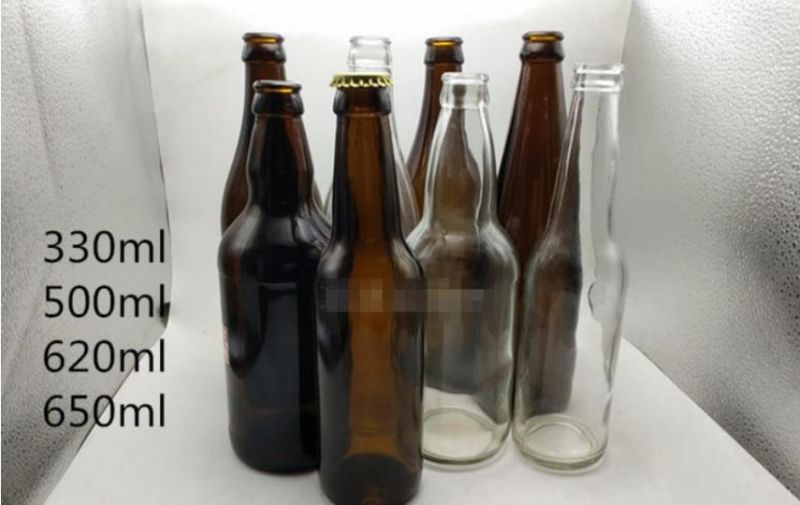 330ml Amber Cheap Glass Beer Bottle Beverage Bottle Wholesale