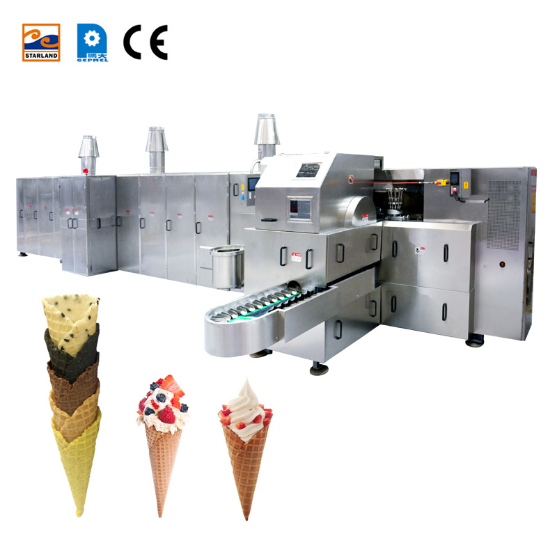 Rolled Sugar Cone Production Line, Ice Cream Cone, Sugar Cone