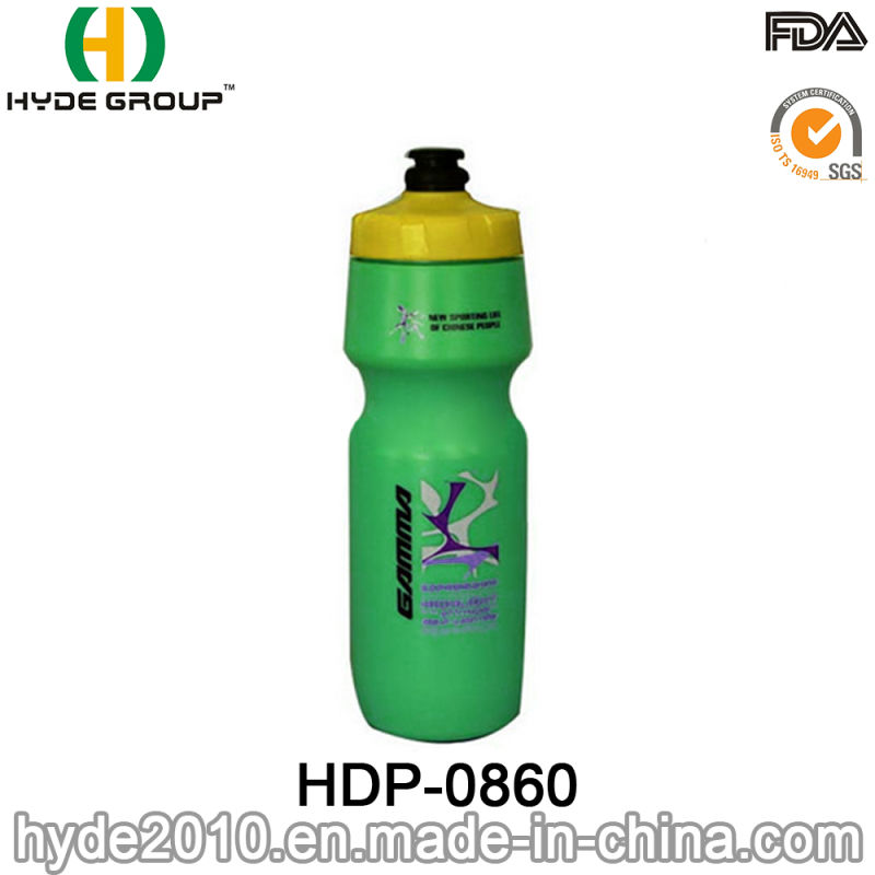 600ml PE Travel Bicycle Plastic Sports Drinking Bottle (HDP-0860)