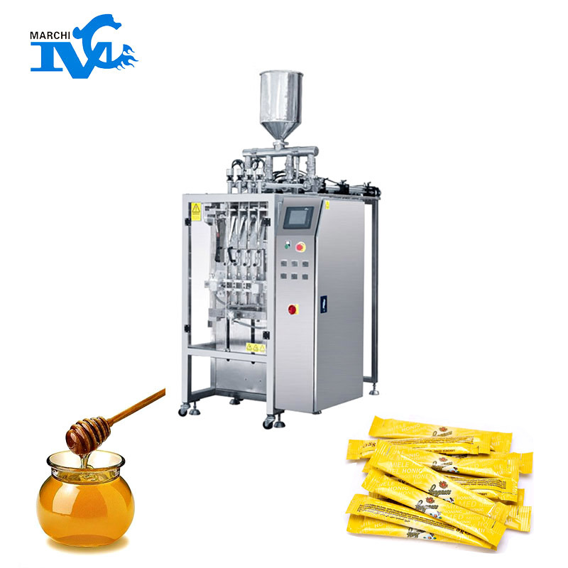 Multichannel Packaging Machine for Honey/Ketchup/Salad Dressing