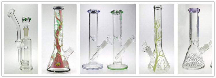 Wholesale Classic 25mm Joint Glass Beaker Glass Water Pipe