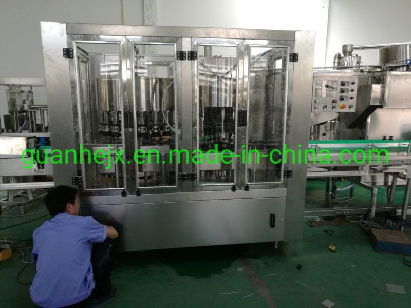 Round Pet Bottle Capping Filling Machines for Pure Water