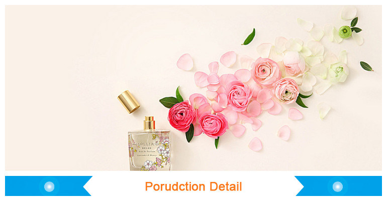 30ml Square Shape Glass Perfume Bottle Atomizer Mist Bottle