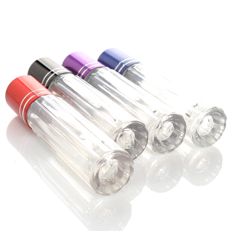 Wholesale 10ml Pocket Glass Essential Oil Bottle Mini Roll on Bottles