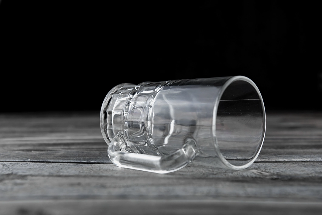 300ml High White Glassware Tea Mug with Handle Heat Transfer Beer Mug Sublimation Beer Glass Glassware Beer Mug (P12672)