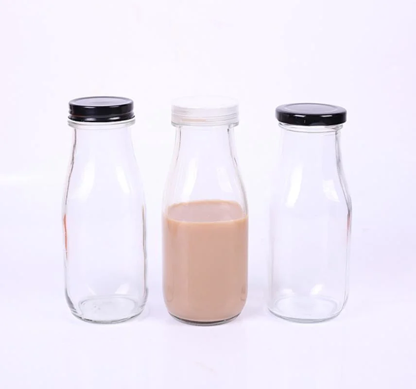 Glass Bottle Beverage Bottle/Yogurt Milk Bottle/Milk Tea Juice Bottle/Creativity Cup