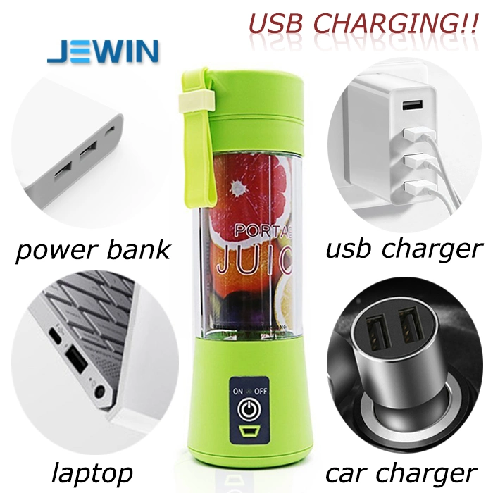 Portable Juice Bottles Joyshaker Travel Blender USB Rechargeable