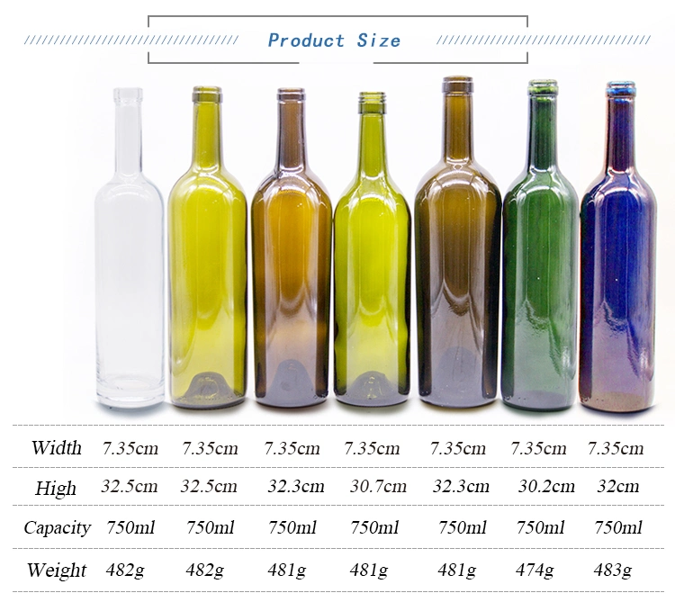 Wine Bottles 750 Ml Wine Bottle Empty Wine Bottle