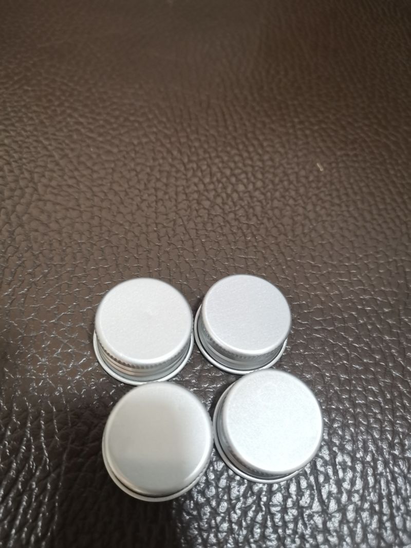 18mm 20mm 24mm 28mm Aluminum Caps for Shampoo Juice Bottles