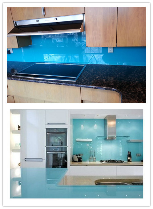 Painted Glass Coloured Glass Decorative Glass Art Glass for Kitchen Splashbacks