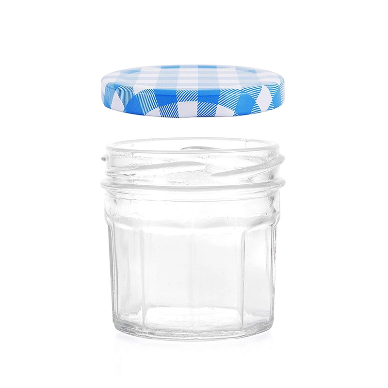 150ml Clear Glass Storage Jar Canning Caviar Packaging Jar