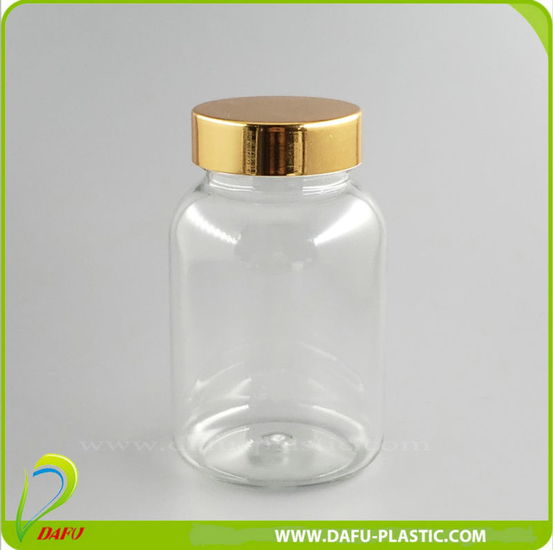 130ml Medicine Pet Plastic Bottle with Plastic Cap