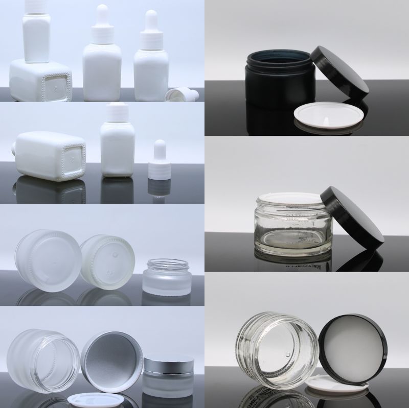 Cosmetic Jars Fancy Double Walled Jar Luxury Plastic Jars with Lids