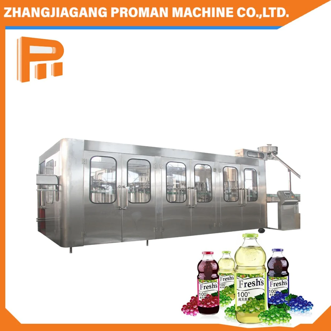 Ex Factory Price Fruit Juice Vitamin Water Flavour Juice Pet Bottle Glass Bottle Filling Machine