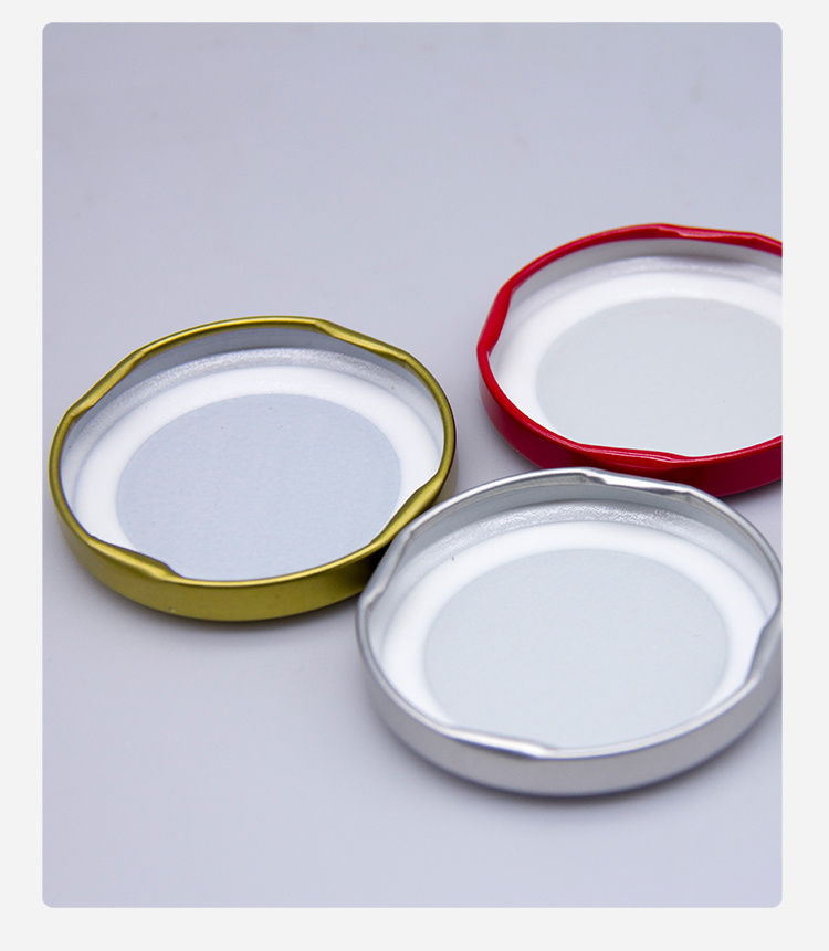 Metal Tinplate Lid Used for Food Screw Glass Jar Bottle