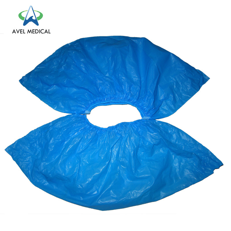 Blue Protective Shoes Cover/Disposable Shoes Cover/PP+Nonwoven Shoes Cover Foot Cover