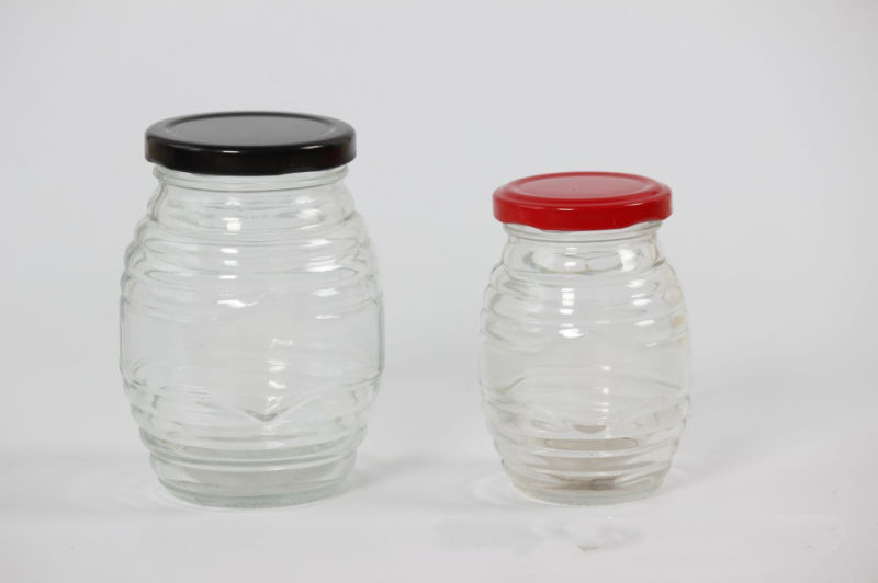 Clear Empty Glass Bottle for Honey