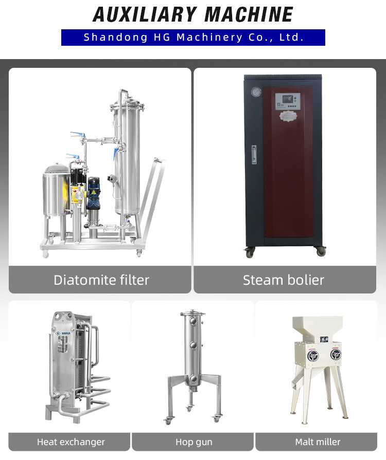 1000L 2000L Brewery Beer Brewing Equipment Brewery