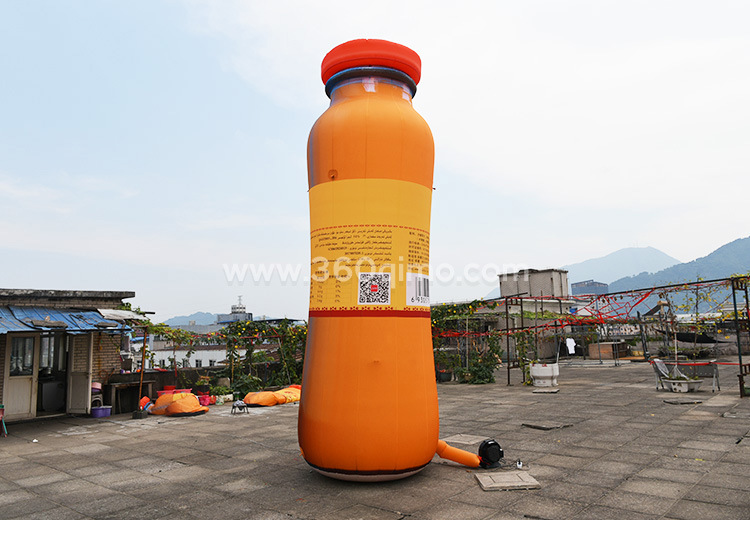 Cheap Advertising Giant Inflatable Fruit Model/Inflatable Fruit Bottle/Inflatable Bottle for Promotion