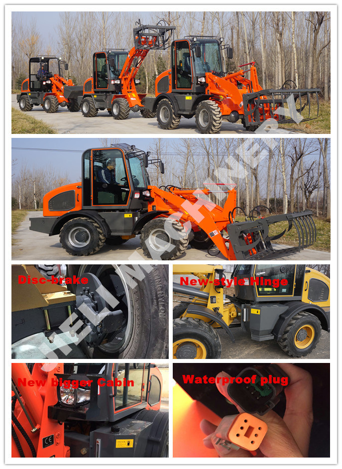 Log Grapple/Grass Grapple Zl15 Front End Loader for Sale