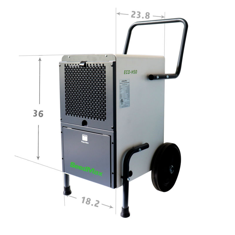Large Capacity Commercial Dehumidifier Greenhouse for Basement