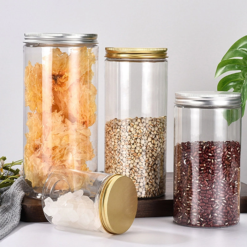 Food Storage Plastic Jar for Candy Noodle Cooky